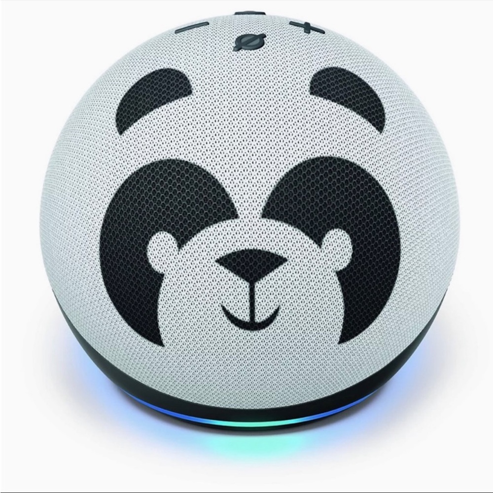 Echo Dot (4th Gen) Kids | Designed for kids, with parental controls | Panda